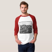 Abe Lincoln Gettysburg Rede: Ende des Zivilen Krie T-Shirt (Vorne ganz)