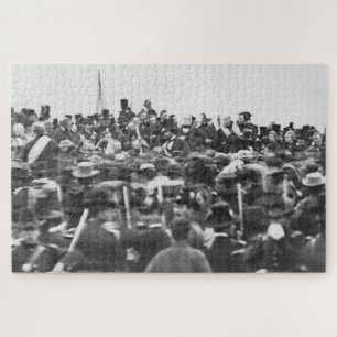 Abe Lincoln Gettysburger Ansprache: Ende des Bürge Puzzle
