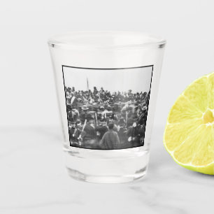 Abe Lincoln Gettysburger Ansprache: Ende des Bürge Schnapsglas