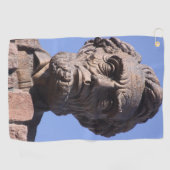 Abe Lincoln Golf Towel Golfhandtuch (Horizontal)