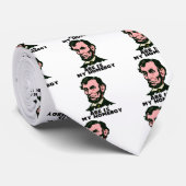 abe Lincoln ist mein Hausmädchen Krawatte (Gerollt)