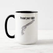 Abe Lincoln Kampagnen-Tasse Tasse (Links)