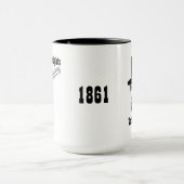 Abe Lincoln Kampagnen-Tasse Tasse (Zentrum)