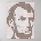 Abe Lincoln Kartenmontage Poster (Vorne)