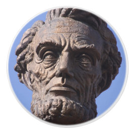 Abe Lincoln Keramik Knob Keramikknauf