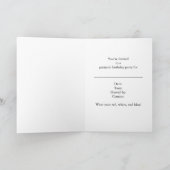 Abe Lincoln Laughing Geburtstagsparty Einladung (Innenseite)