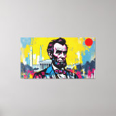 ABE LINCOLN LEINWANDDRUCK (Vorderseite)