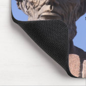 Abe Lincoln Mousepad mit Zitat (Ecke)