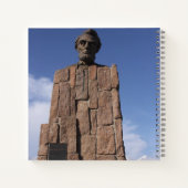 Abe Lincoln Notizblock (Rückseite)