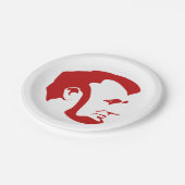 Abe Lincoln PapierTeller (Schrägansicht)