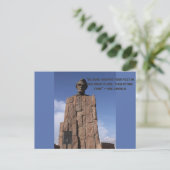 Abe Lincoln Postcard Postkarte (Stehend Vorderseite)