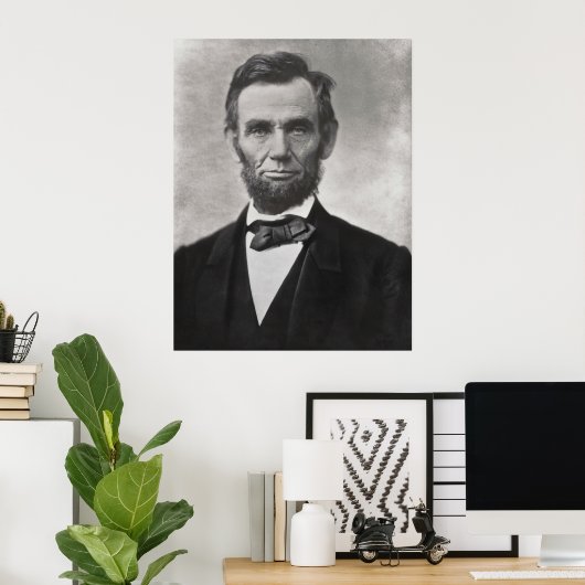 ABE LINCOLN POSTER (Heimbüro)