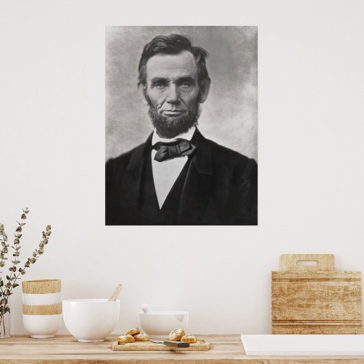 ABE LINCOLN POSTER (Küche)