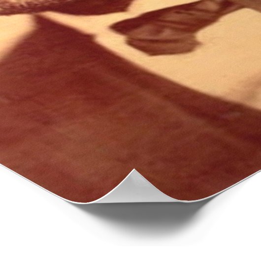 Abe Lincoln Poster (Ecke)