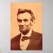 Abe Lincoln Poster (Vorne)