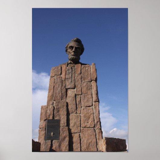 Abe Lincoln Poster (Vorne)
