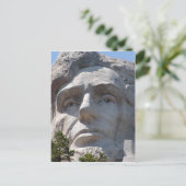 Abe Lincoln Postkarte (Stehend Vorderseite)