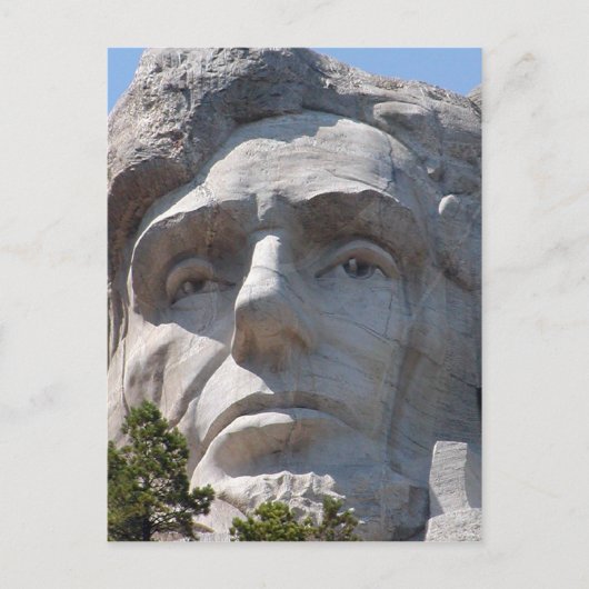 Abe Lincoln Postkarte (Vorderseite)