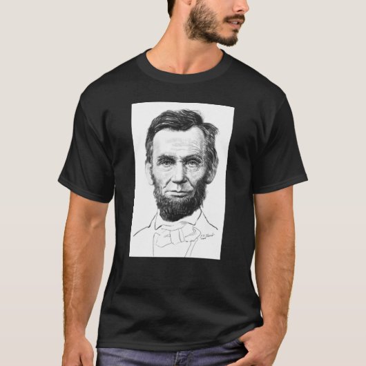 Abe Lincoln T-Shirt (Vorderseite)