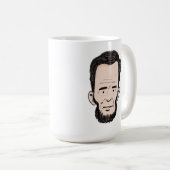 Abe Lincoln Tasse (VorderseiteRechts)