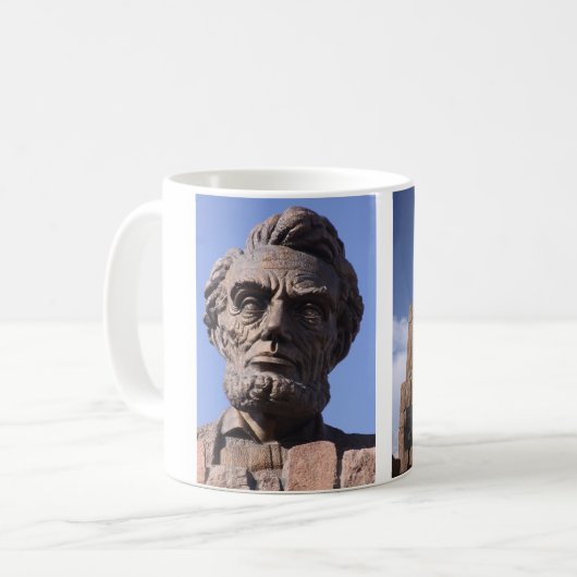 Abe Lincoln Tasse (Vorderseite Links)
