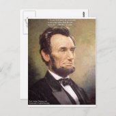 Abe Lincoln "Wiser" Zitat gibt T-Shirts Karten etc (Vorne/Hinten)
