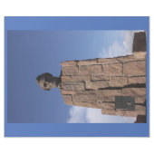 Abe Lincoln Wrapping Paper Geschenkpapier (Flach)