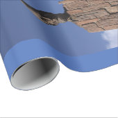 Abe Lincoln Wrapping Paper Geschenkpapier (Rolleneckpunkt)