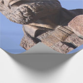 Abe Lincoln Wrapping Paper Geschenkpapier (Ecke)