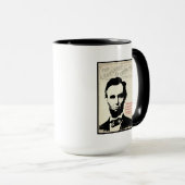 Abe Lincoln Zitat Tasse (VorderseiteRechts)