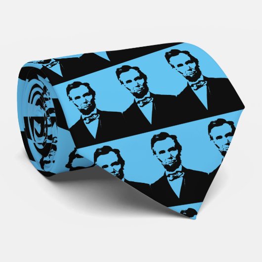 ABE LINCOLN (ZWEI) KRAWATTE (Gerollt)