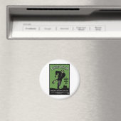 Abe Lincolnstein. Das Monster, das terrorisierte.. Magnet (In Situ (Geschirrspüler))