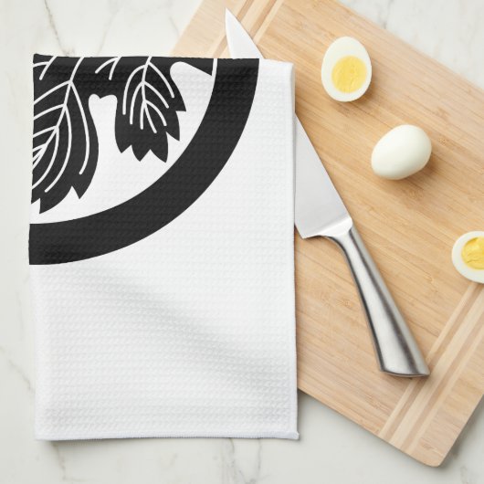 Abe-Maulbeere Geschirrtuch (Viertel Falte)