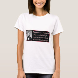 Abe-mit-Mailce-ohne-jemanden T-Shirt