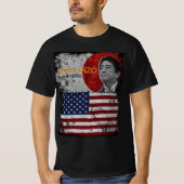 Abe shinzo retro T-Shirt (Vorderseite)