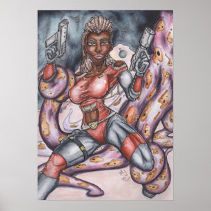 Abe Studios Space Adventures' #4 Poster