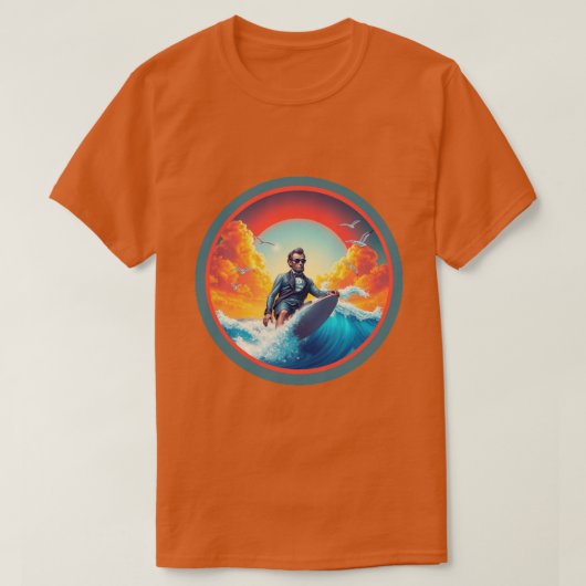 Abe Surfer T-Shirt (Design vorne)