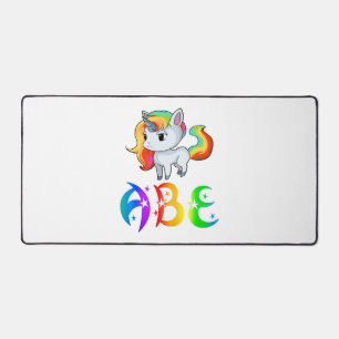 Abe Unicorn Schreibtischunterlage