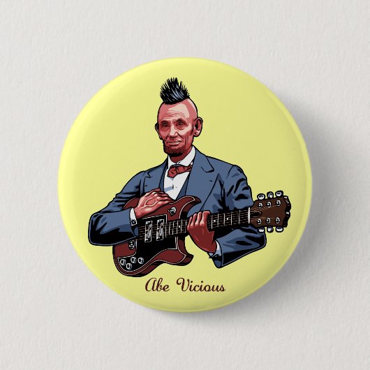 Abe Vicious Button (Vorderseite)