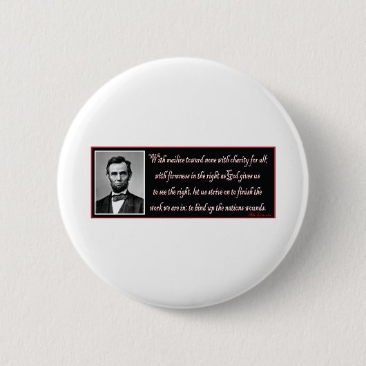 Abe-with-Mailce-Toward-none Button (Vorderseite)