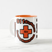 Abe Zweifarbige Tasse (Vorderseite Links)