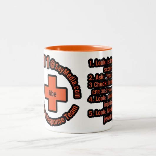 Abe Zweifarbige Tasse (Mittel)