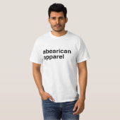 Abearican Apparel T-Shirt (Vorne ganz)