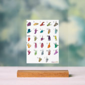 ABECEDARIO LENGUA DE SIGNOS ACRYLSCHILD (Neutral)