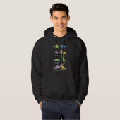 Abed Dinosaur TV-Parodie Hoodie (Vorne ganz)
