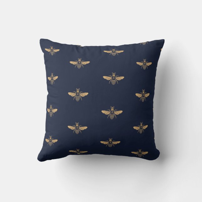 Abeille Royale Throw Cushion - Abe 002 Kissen (Rückseite)