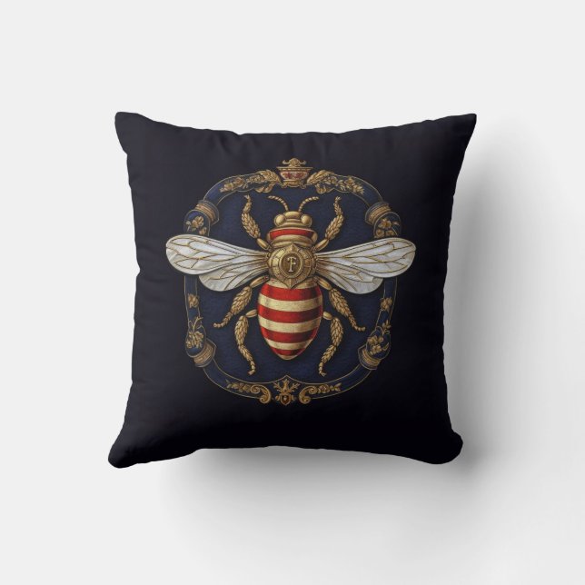 Abeille Royale Throw Cushion - Abe 005 Kissen (Rückseite)
