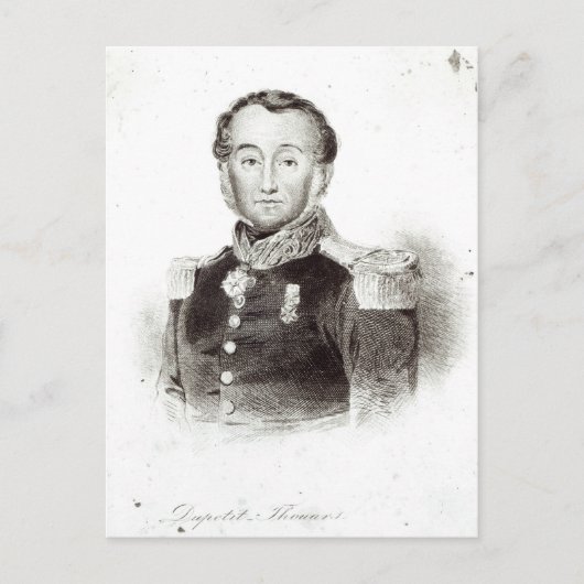 Abel Aubert Dupetit-Thouars Postkarte (Vorderseite)