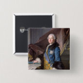 Abel Francois Poisson Marquis de Marigny, 1755 Button (Vorne & Hinten)
