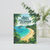 Abel-Tasman-Küste Neuseeland Postkarte (Stehend Vorderseite)